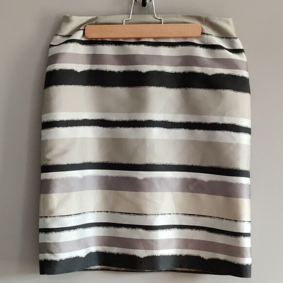 ⚓️✔️Hugo Boss Striped Pencil Skirt - Picture 1 of 5